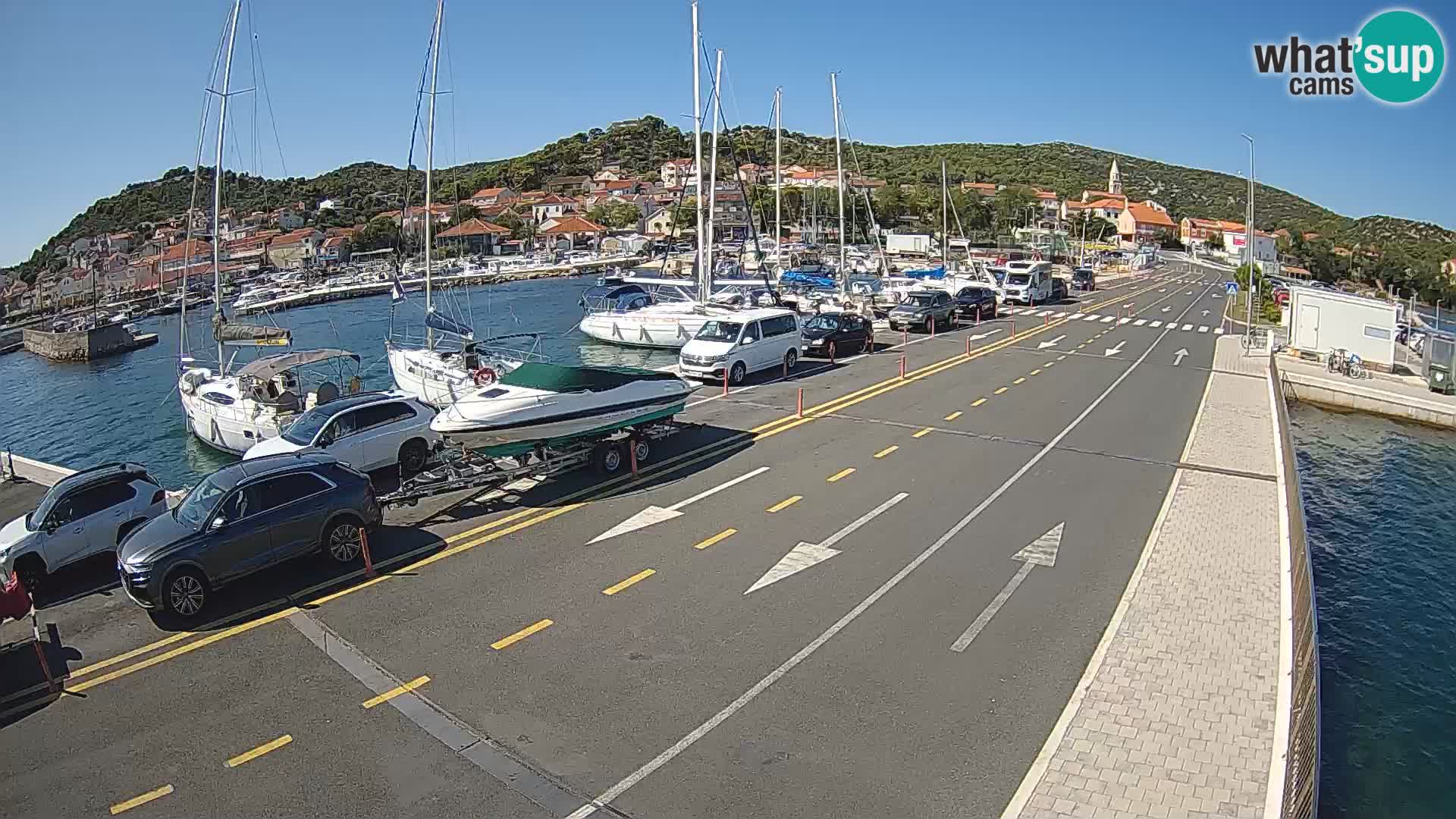 Trajekt Dalmacija Tkon – web kamere Hrvatska