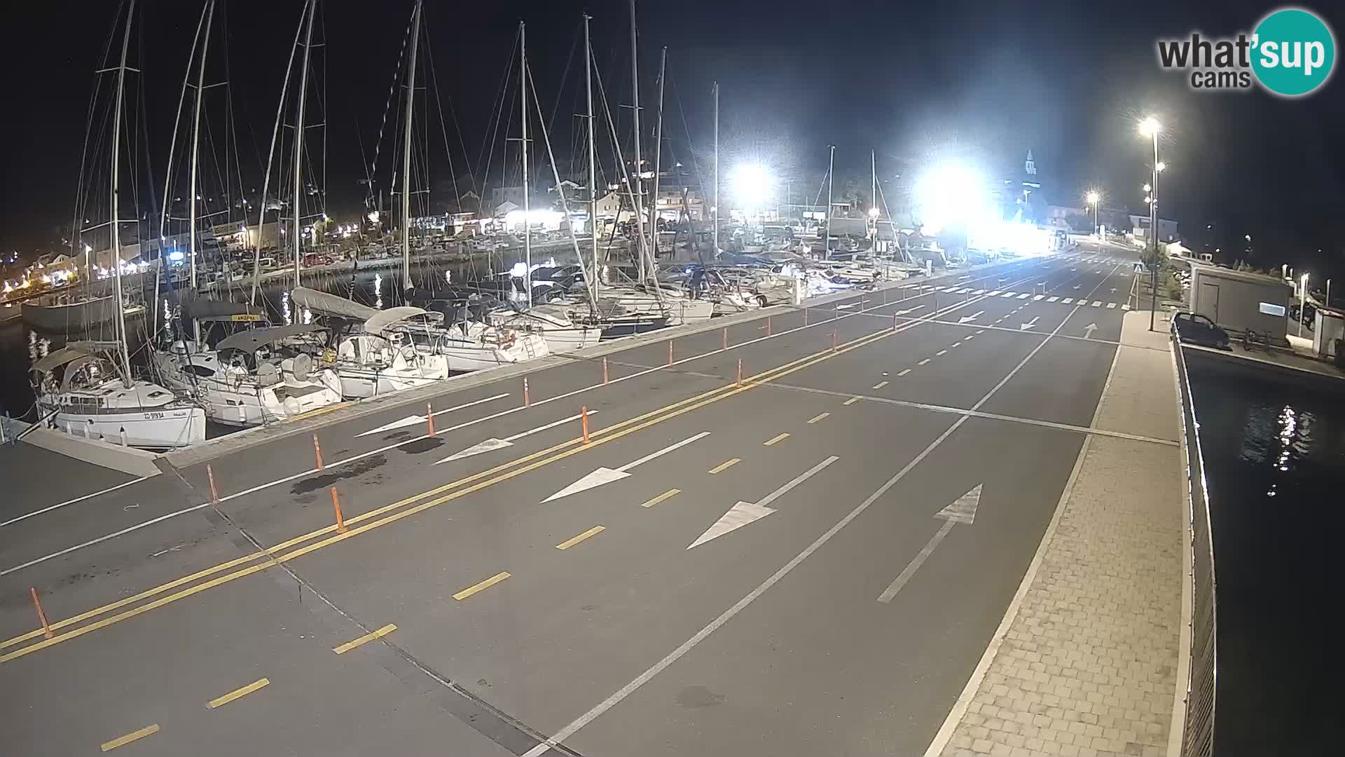 Dalmazia traghetto Tkon – webcam Croazia