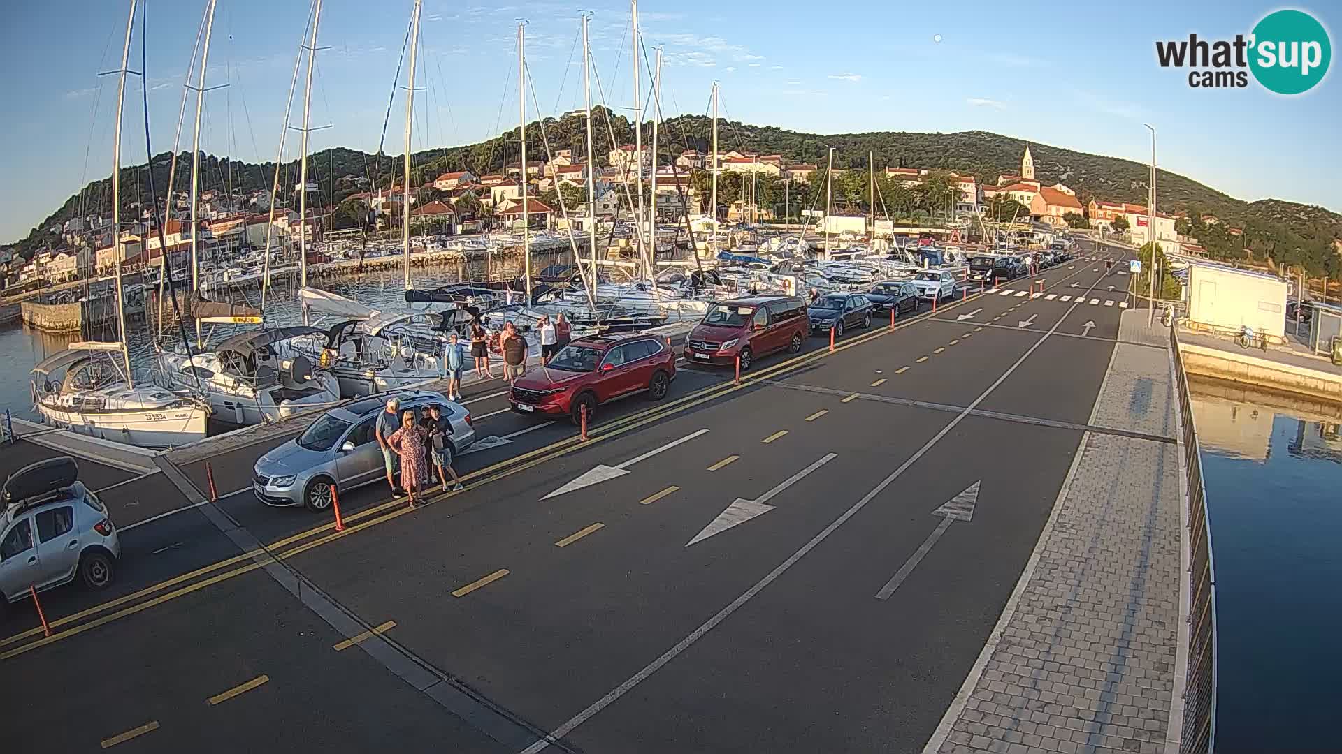 Dalmatien Tkon Fähre – Webcams Kroatien