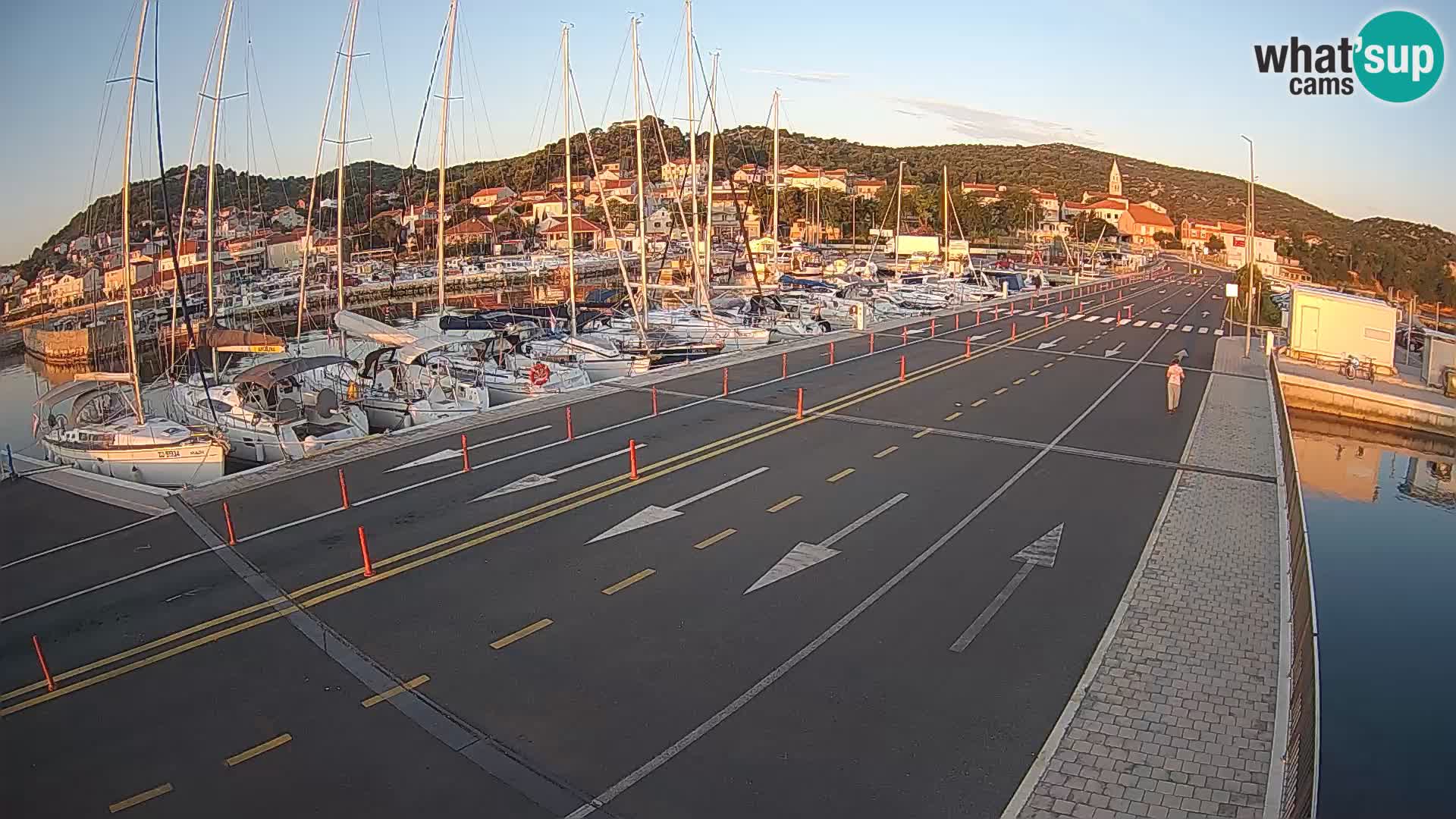 Dalmazia traghetto Tkon – webcam Croazia