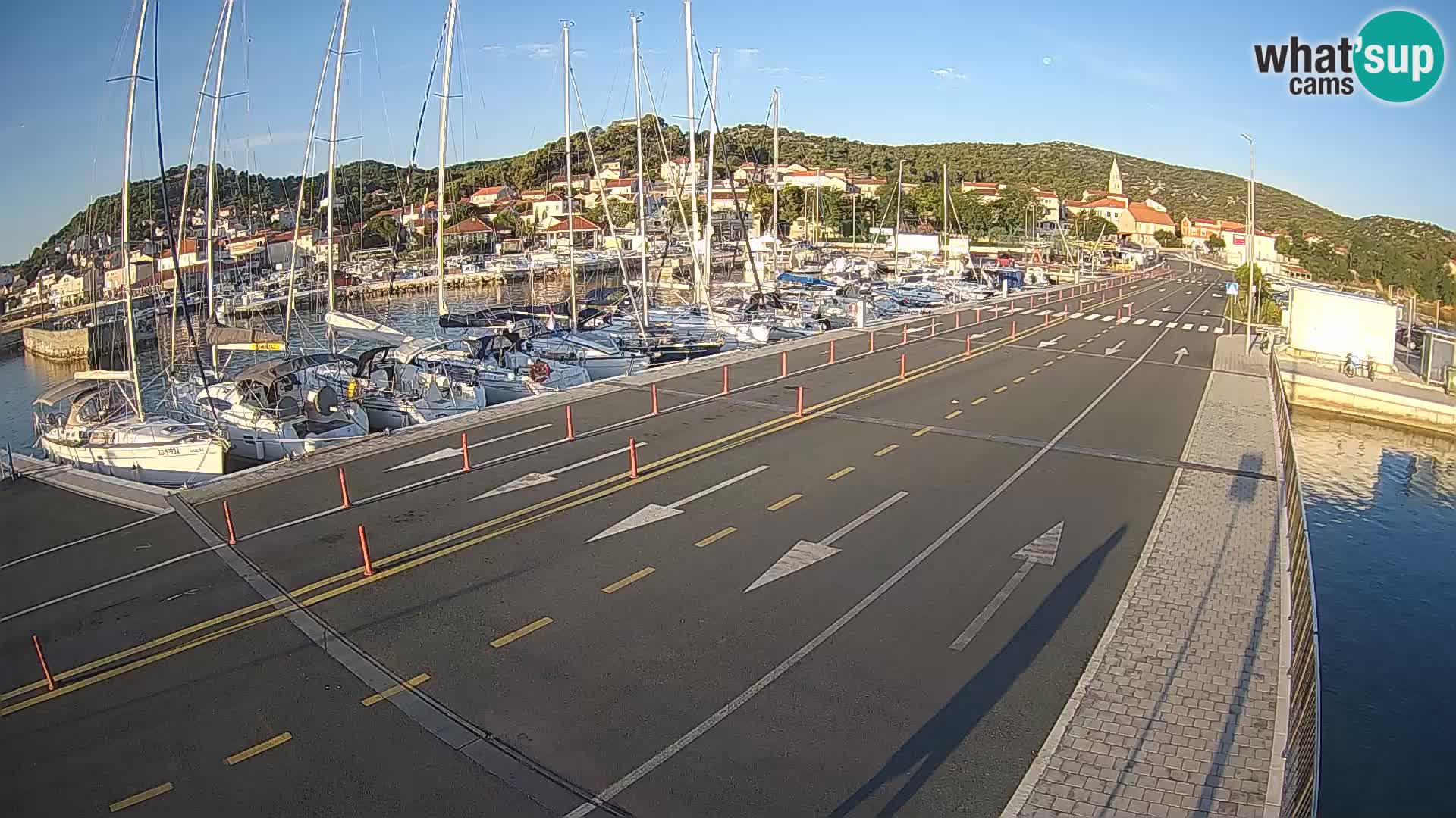 Dalmatien Tkon Fähre – Webcams Kroatien