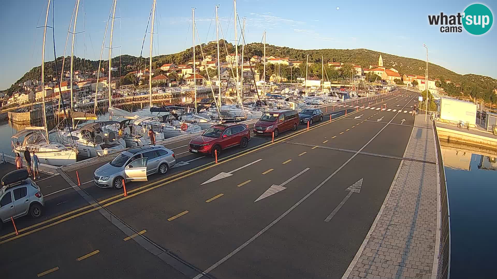 Dalmazia traghetto Tkon – webcam Croazia