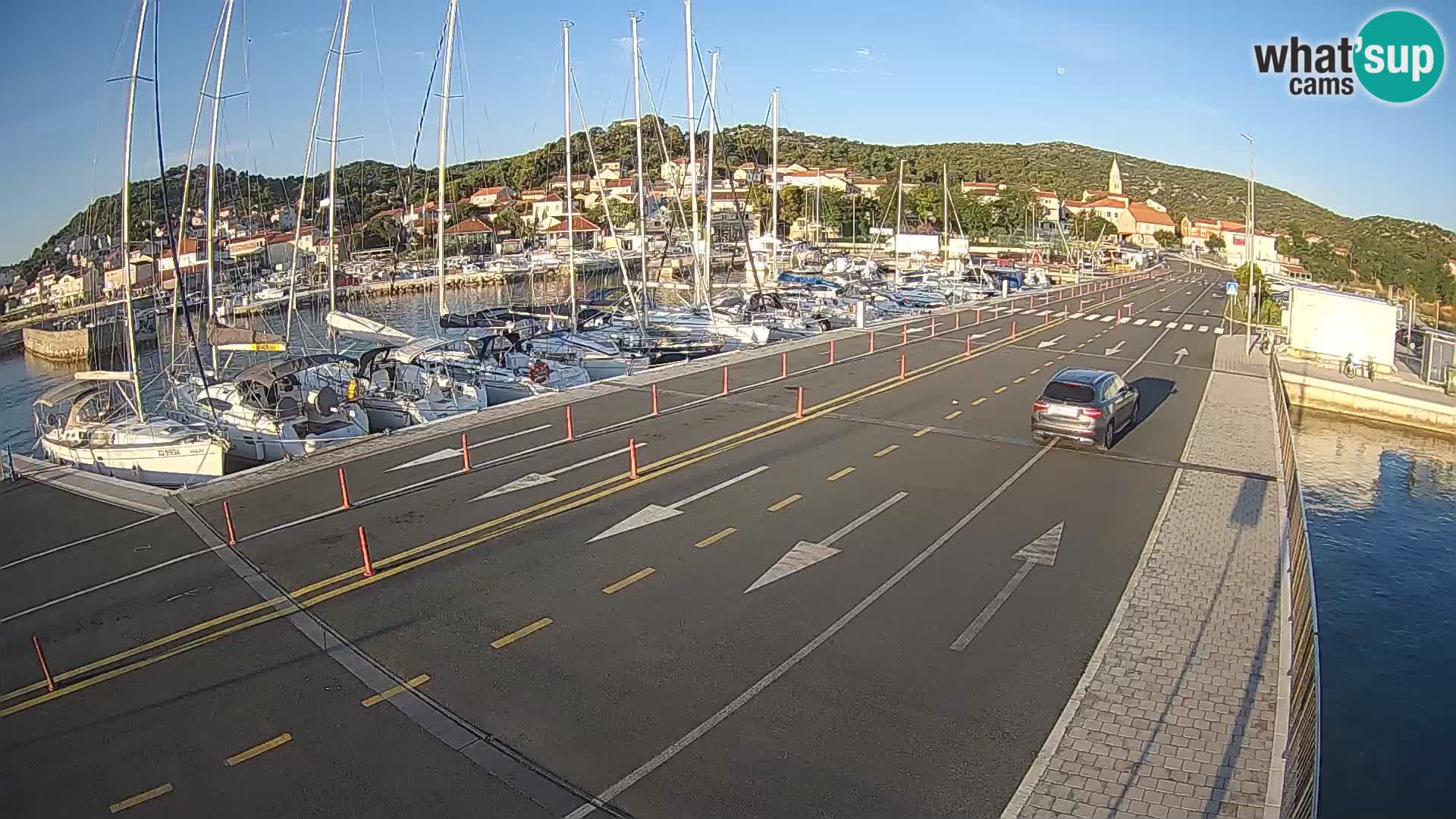 Dalmacija Trajekt Tkon – spletne kamere Hrvaška