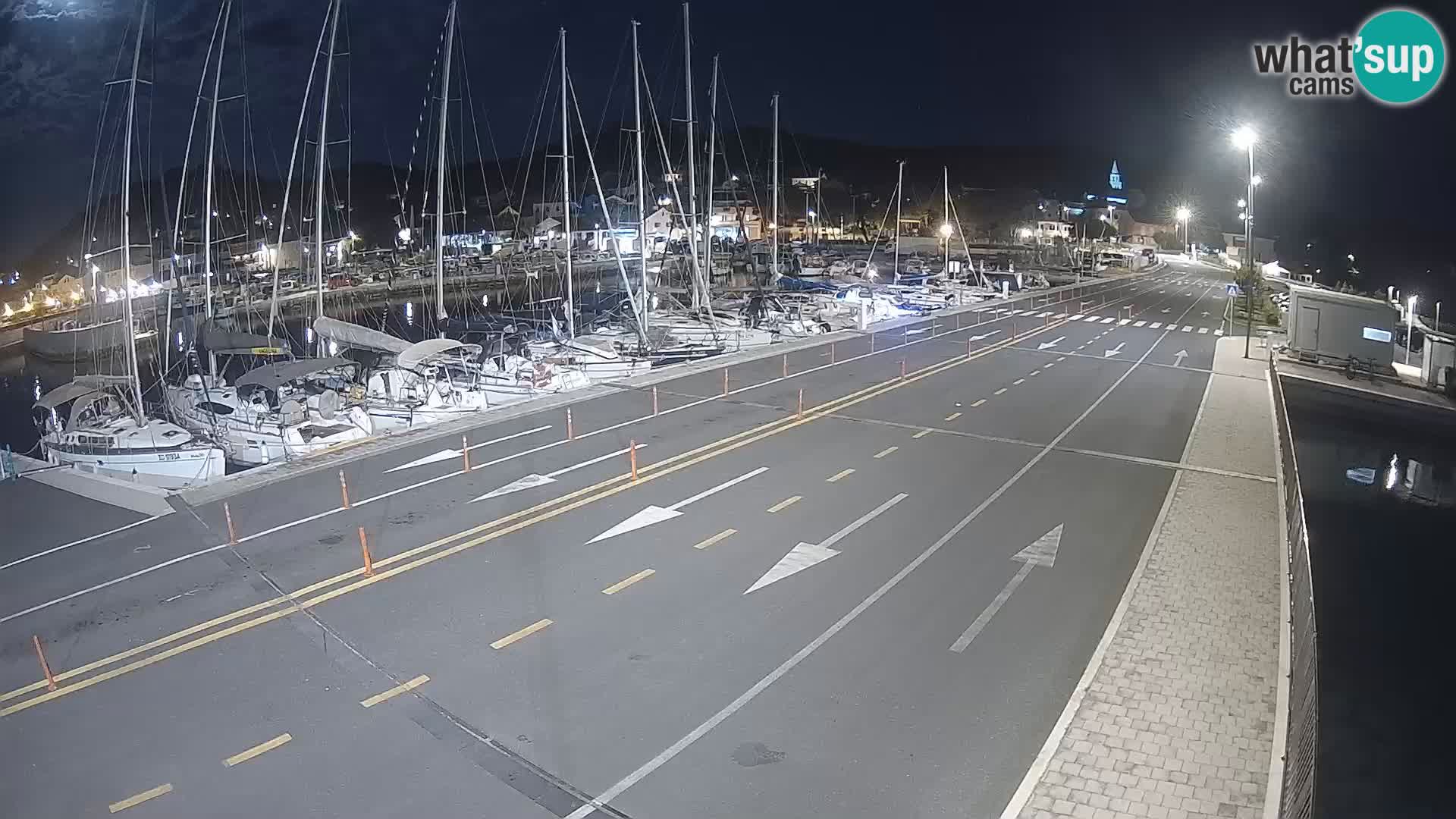 Dalmatie Tkon Traversier – webcams Croatie