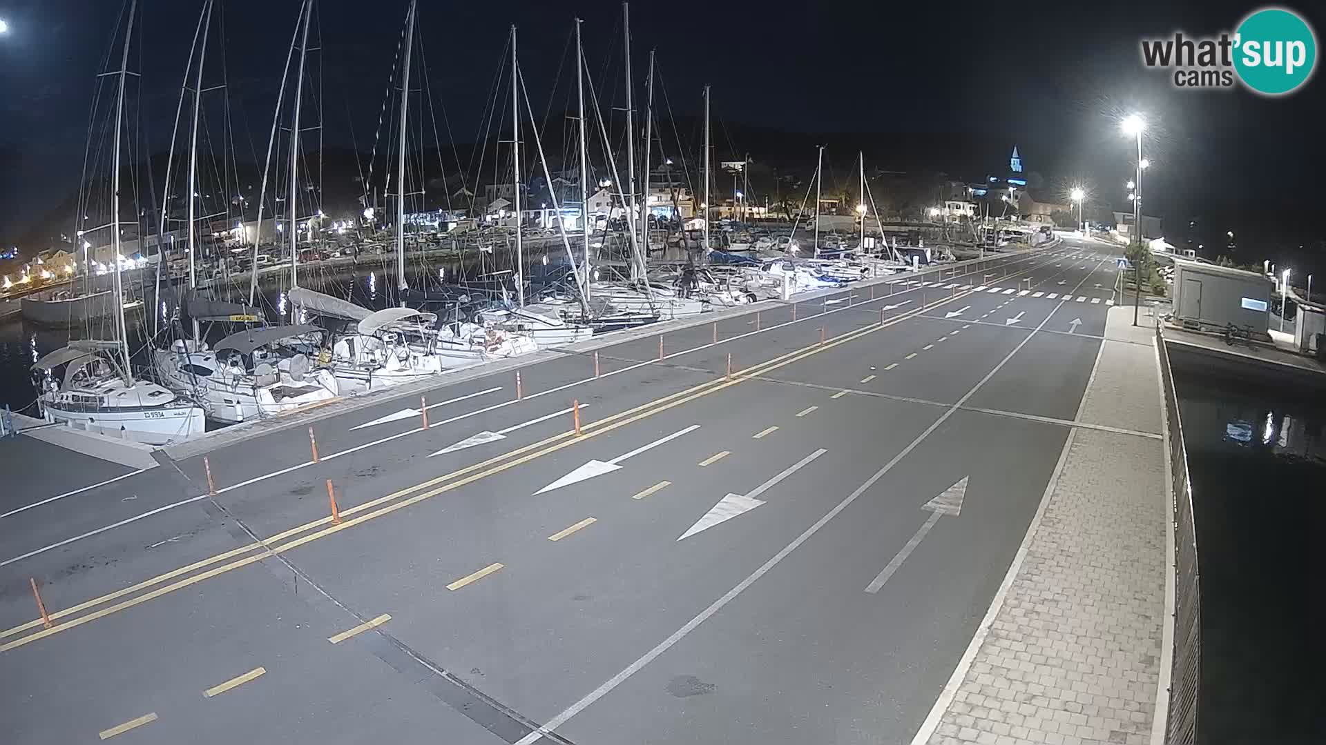 Dalmacia Tkon Transportar- webcams Croacia