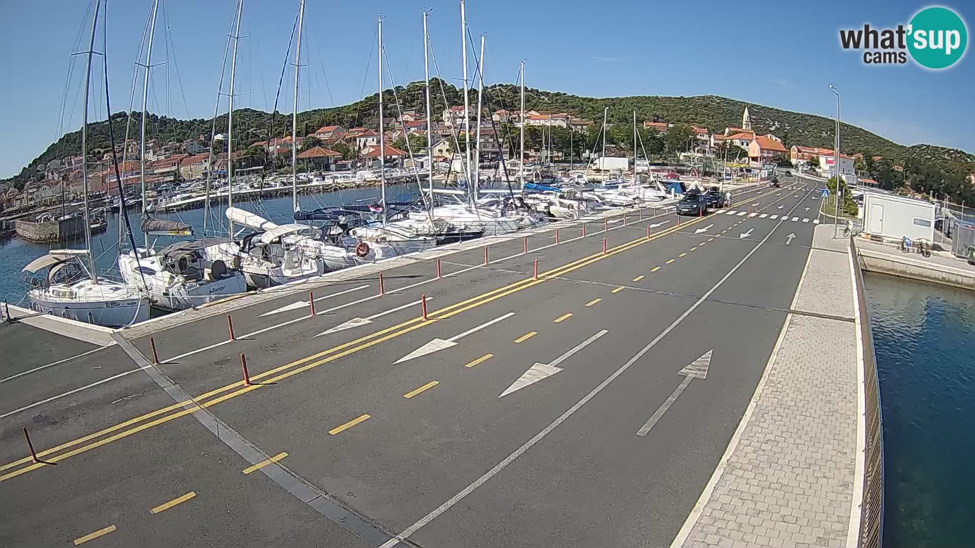 Dalmacija Trajekt Tkon – spletne kamere Hrvaška