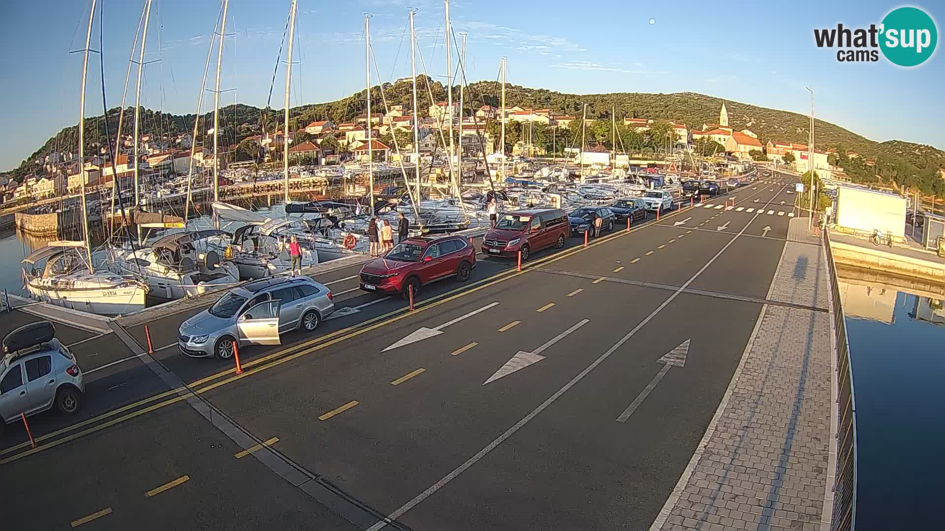 Dalmatien Tkon Fähre – Webcams Kroatien