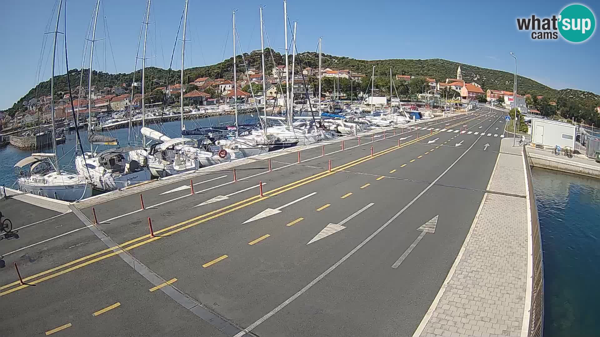 Dalmatia Tkon Ferry – webcams Croatia
