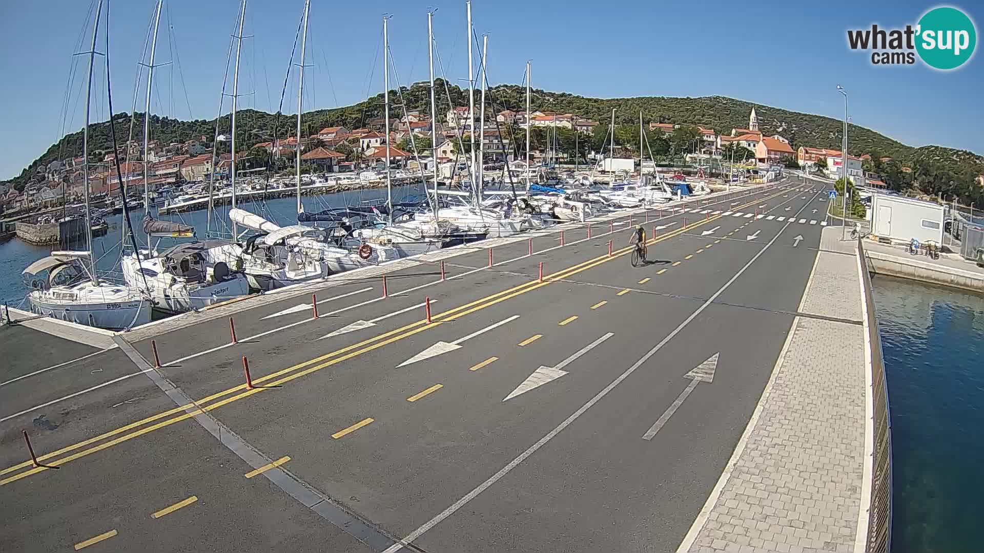 Dalmatia Tkon Ferry – webcams Croatia