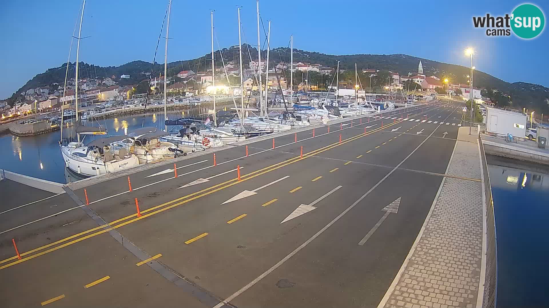 Dalmatie Tkon Traversier – webcams Croatie