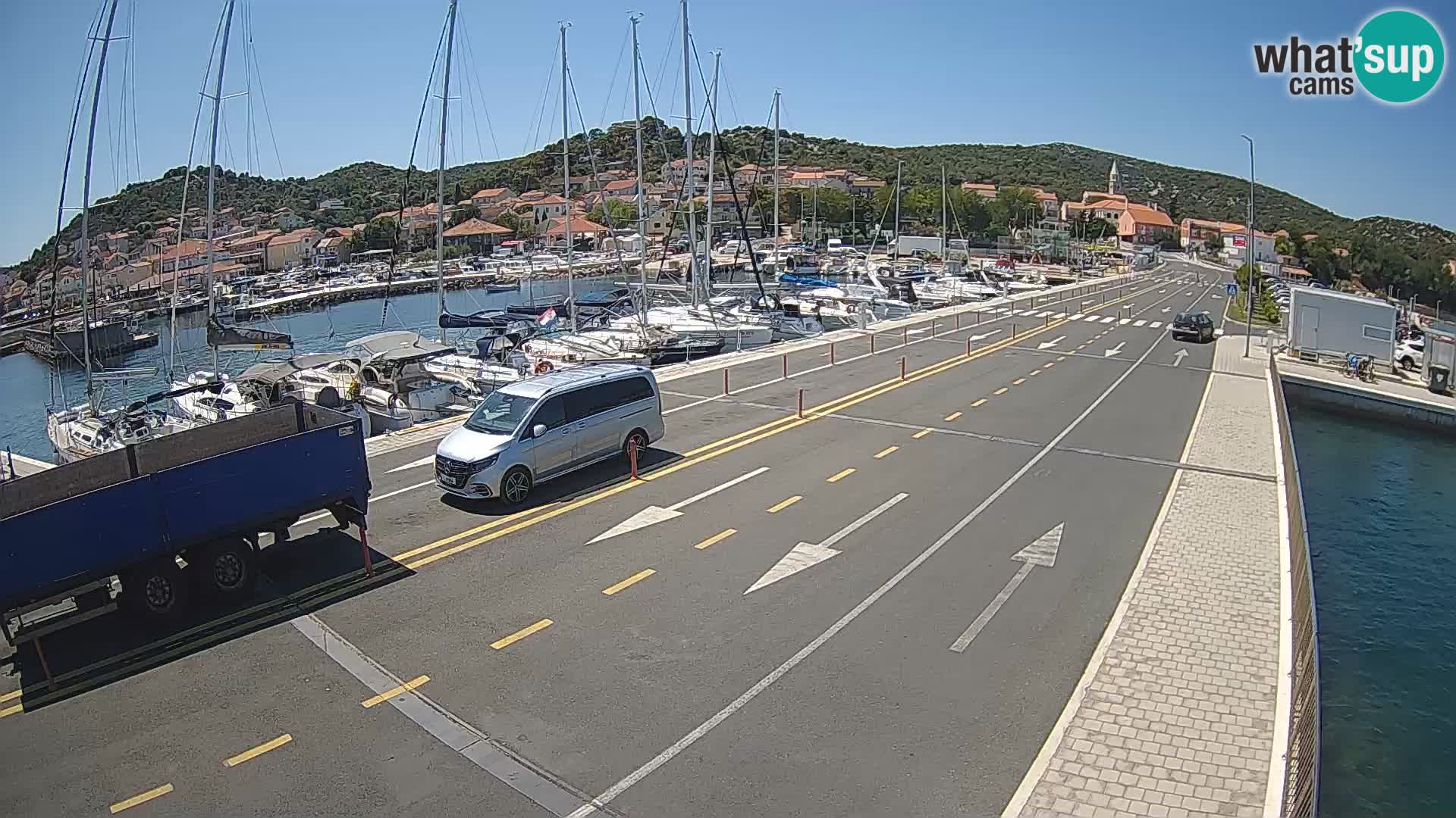 Dalmatien Tkon Fähre – Webcams Kroatien