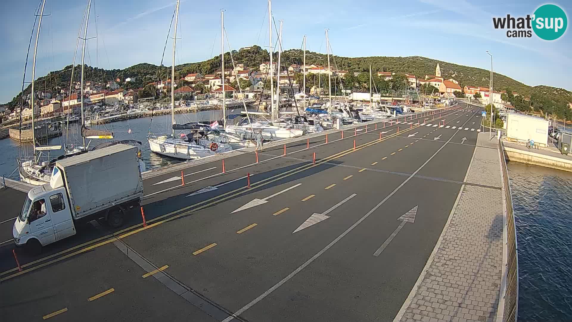 Dalmatia Tkon Ferry – webcams Croatia