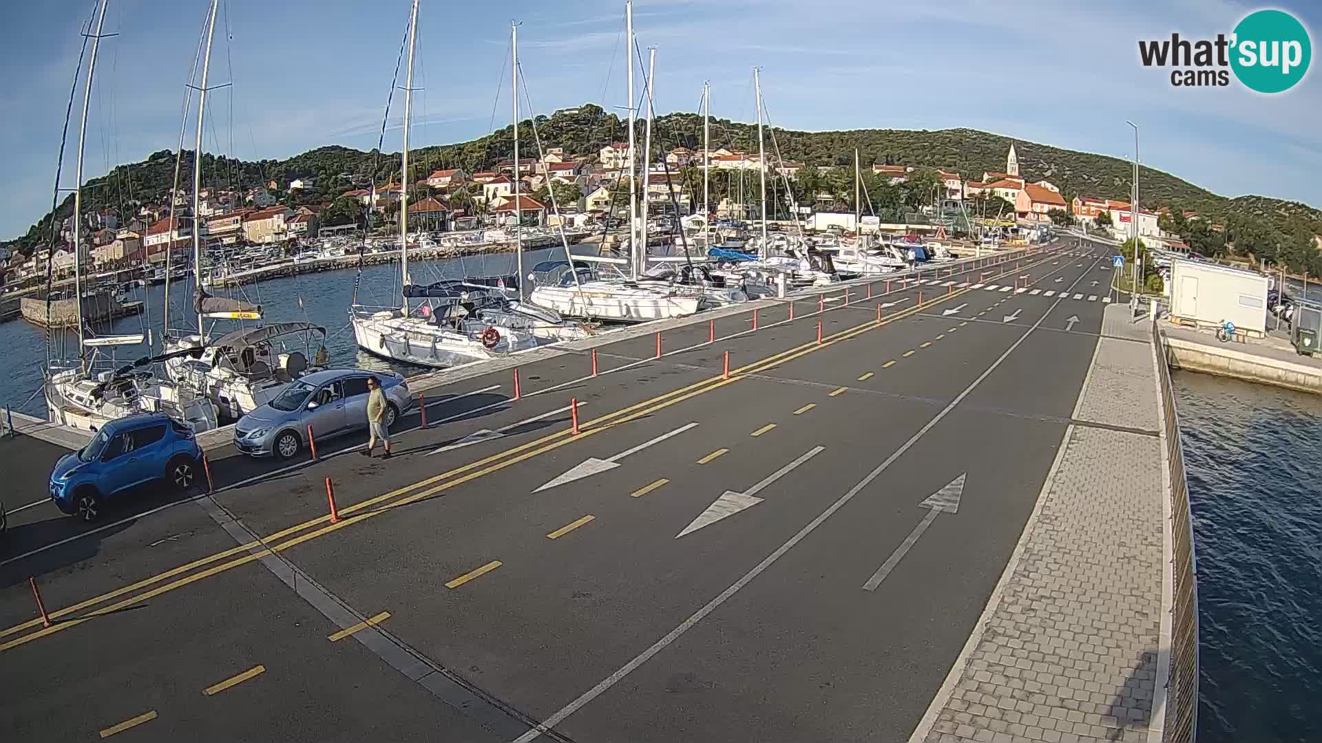 Dalmatia Tkon Ferry – webcams Croatia