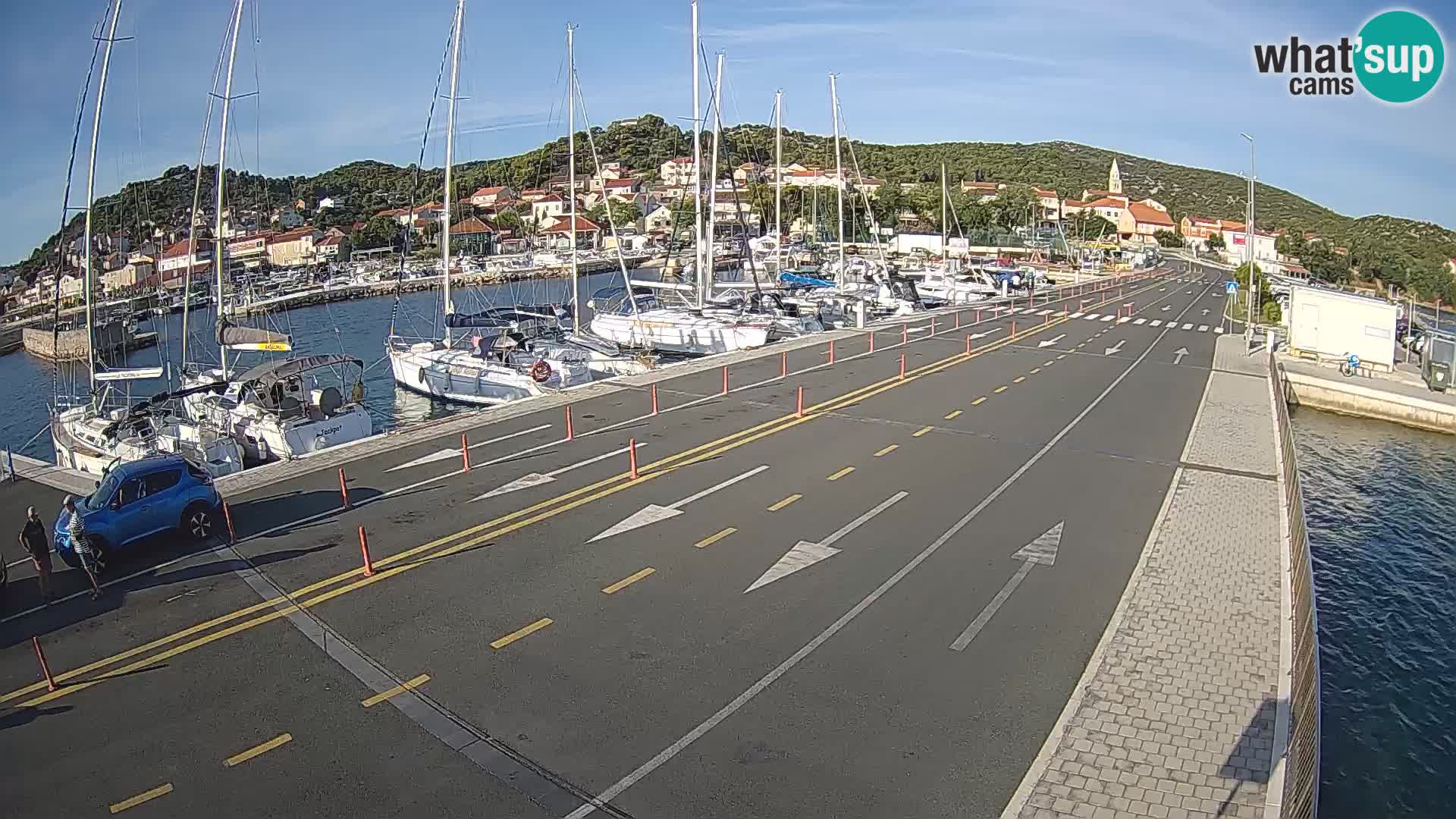 Dalmacija Trajekt Tkon – spletne kamere Hrvaška