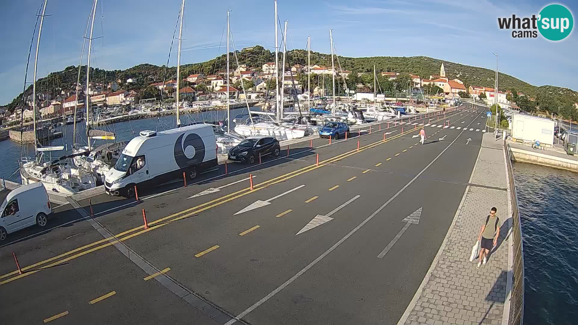 Dalmatia Tkon Ferry – webcams Croatia