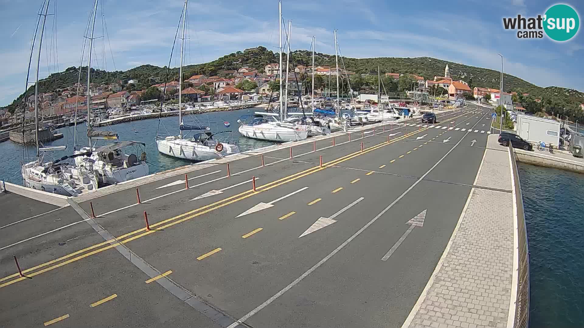 Dalmatia Tkon Ferry – webcams Croatia