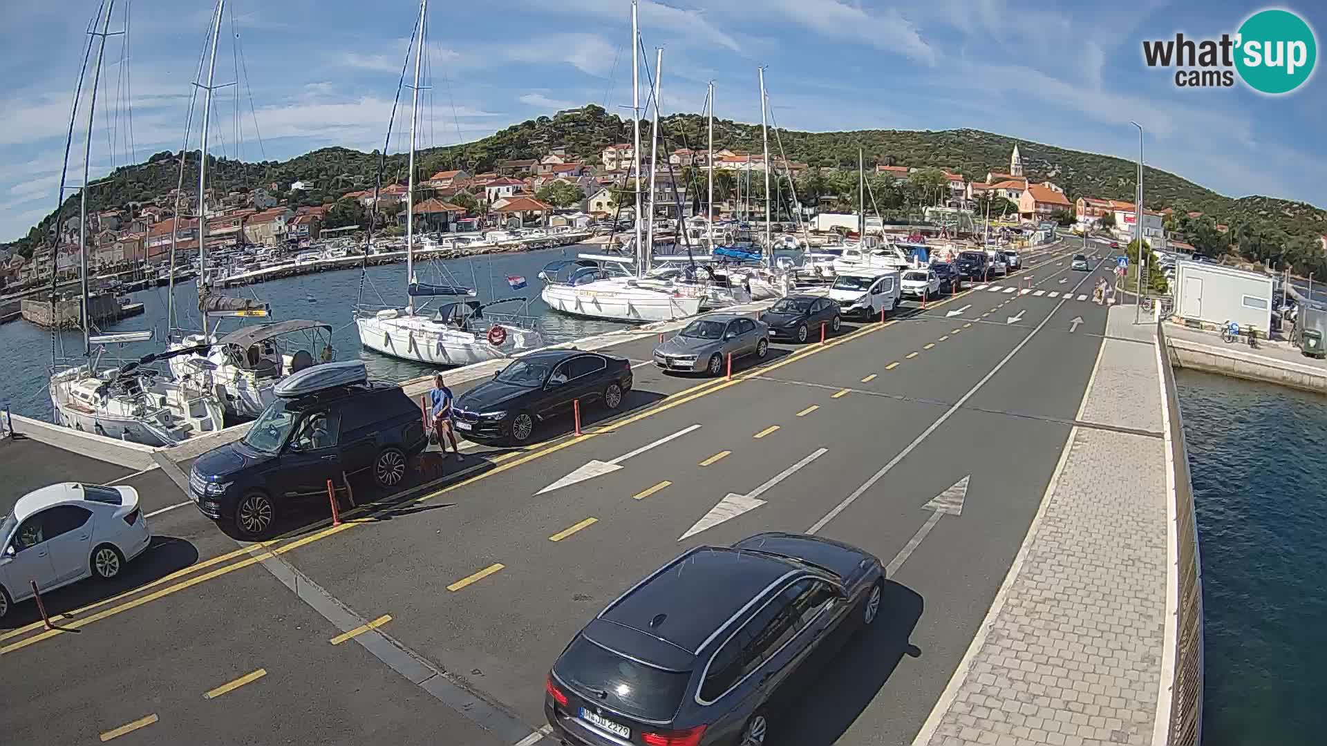 Dalmatia Tkon Ferry – webcams Croatia