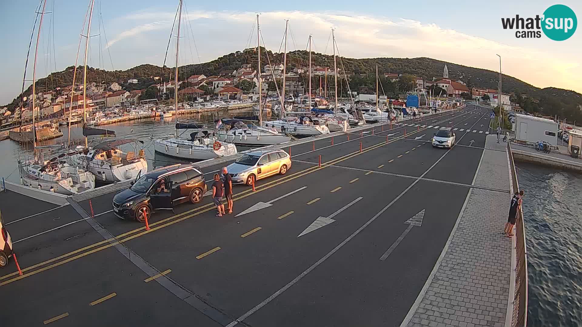 Dalmatien Tkon Fähre – Webcams Kroatien