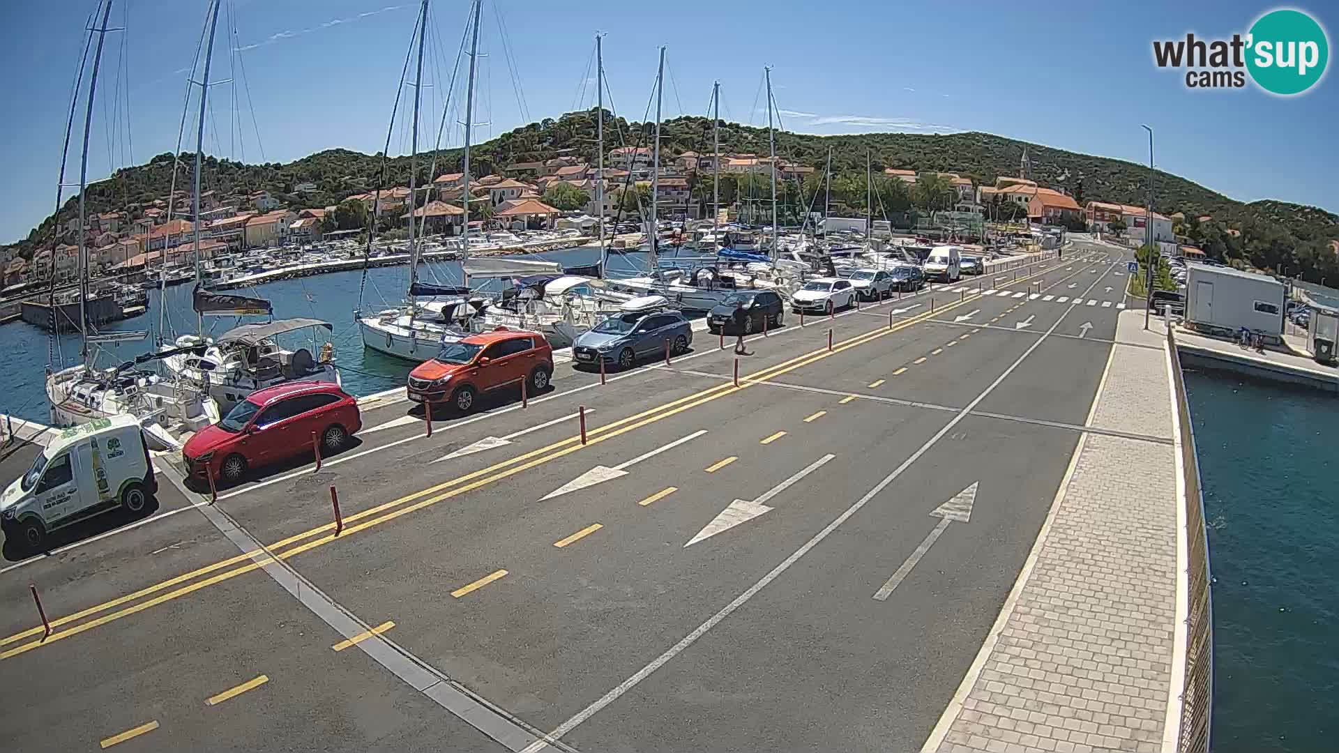 Dalmazia traghetto Tkon – webcam Croazia
