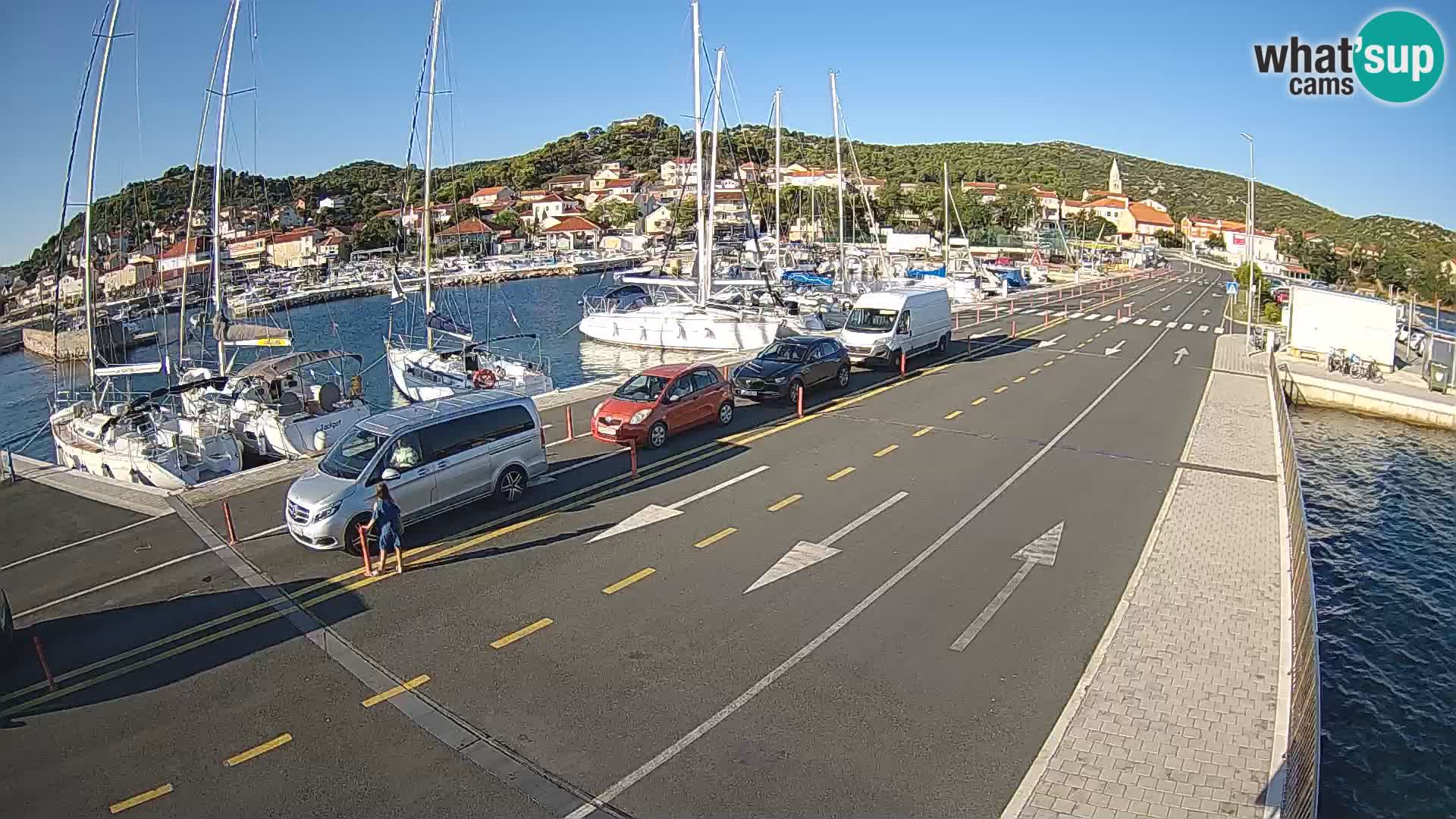 Dalmatien Tkon Fähre – Webcams Kroatien
