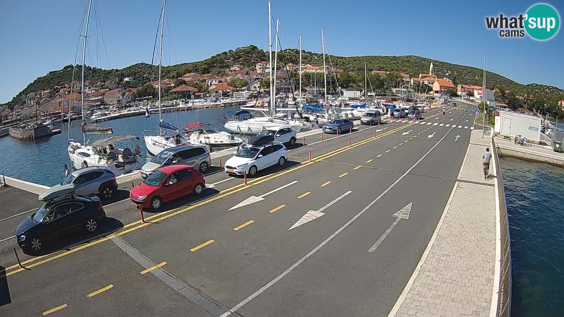 Dalmatia Tkon Ferry – webcams Croatia