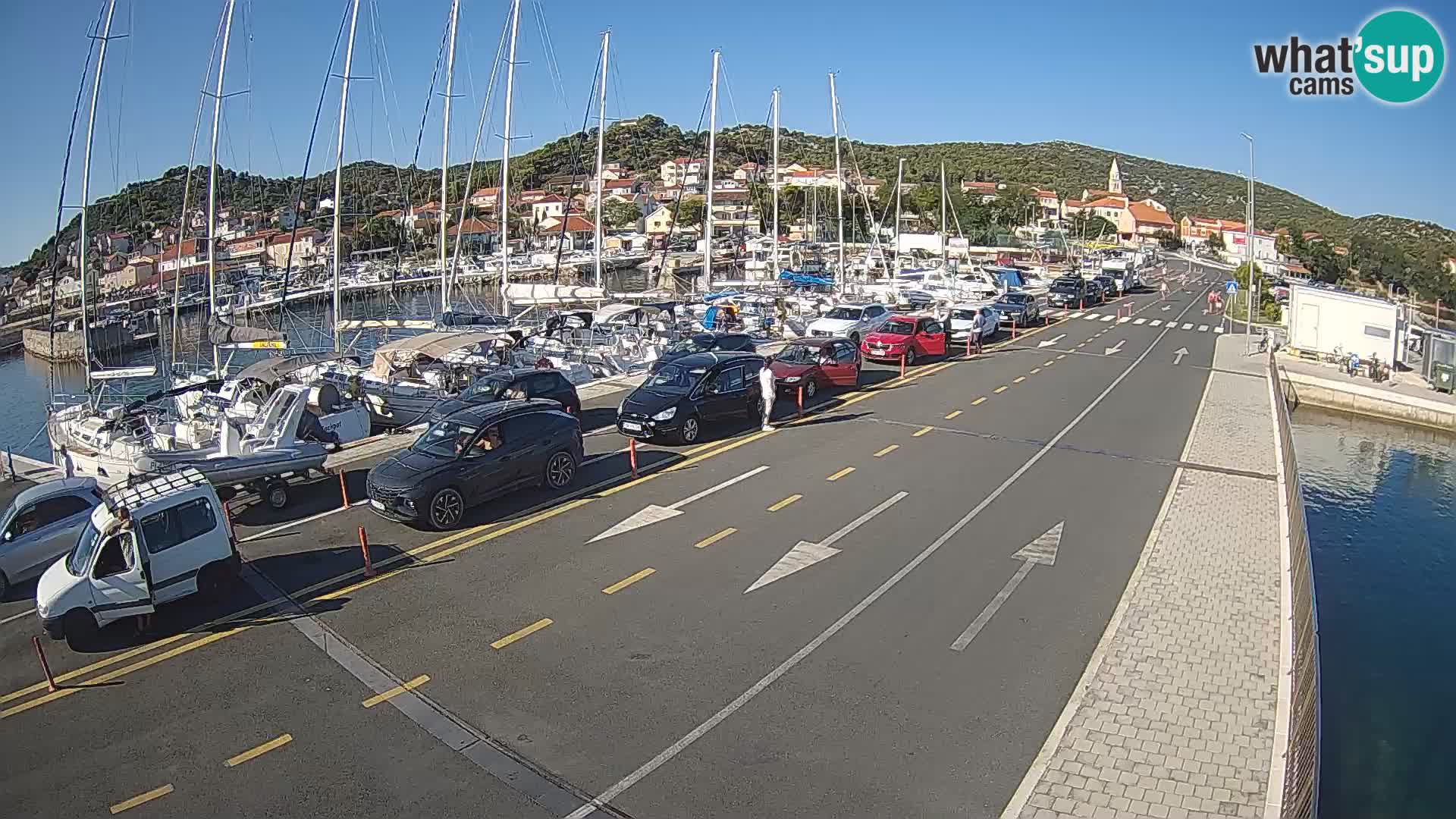 Dalmatia Tkon Ferry – webcams Croatia