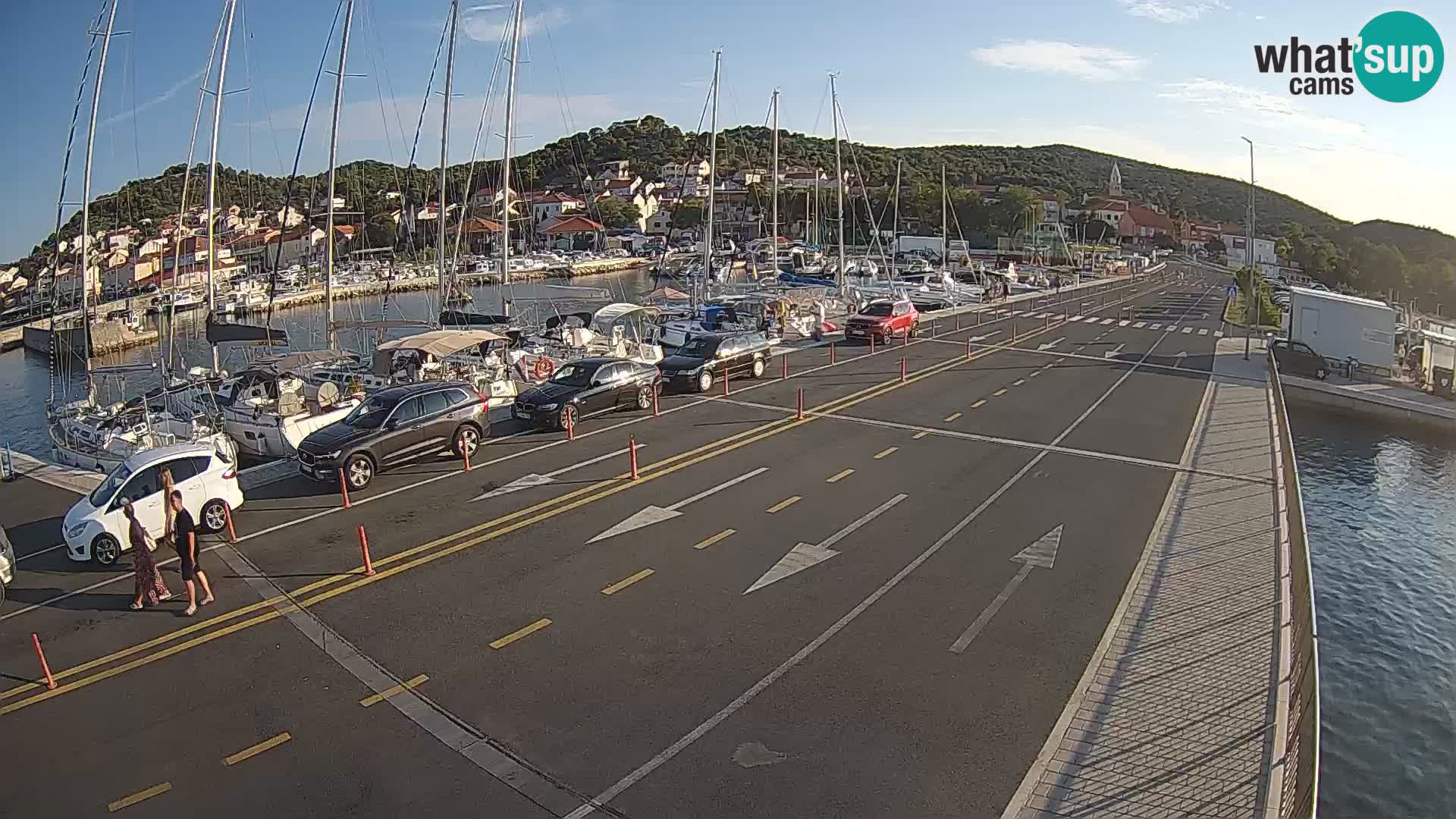 Dalmatien Tkon Fähre – Webcams Kroatien