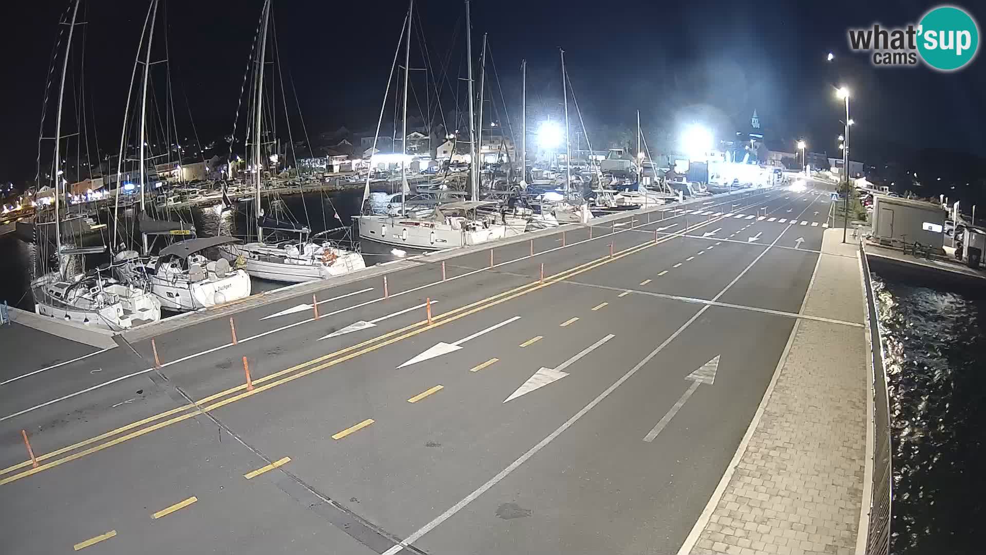 Dalmazia traghetto Tkon – webcam Croazia