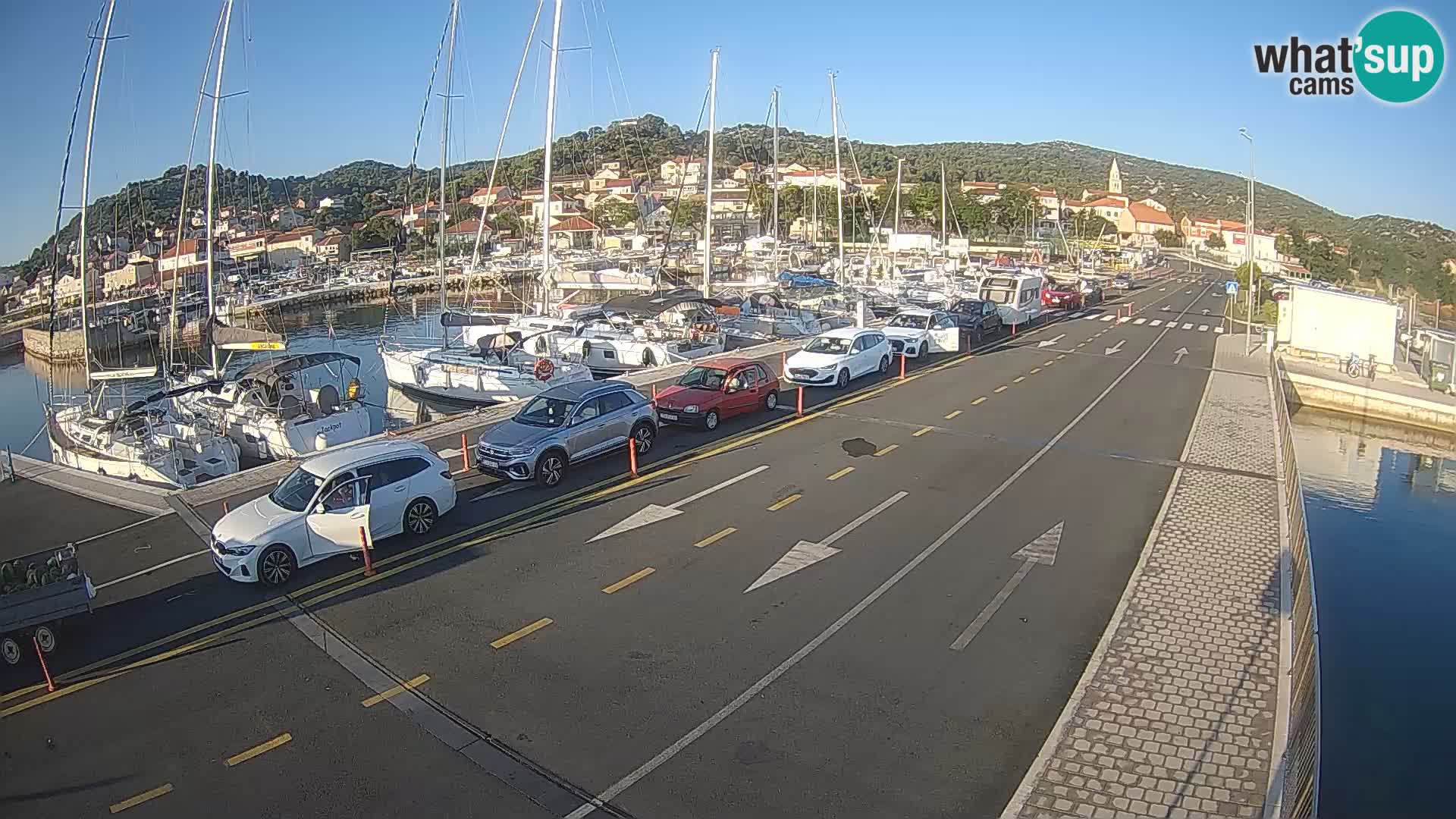 Dalmatia Tkon Ferry – webcams Croatia