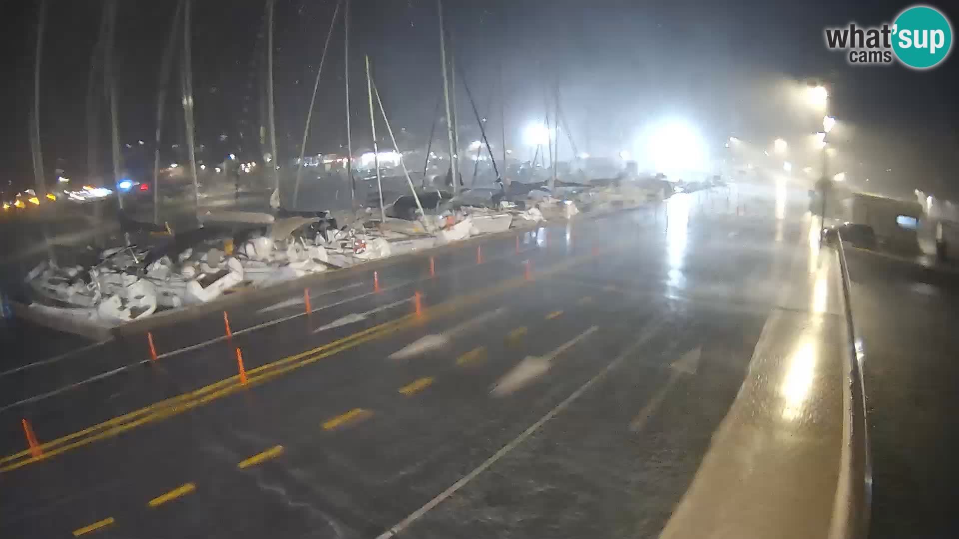 Dalmacia Tkon Transportar- webcams Croacia