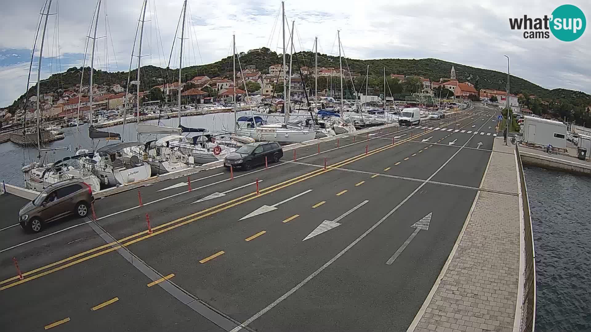 Dalmacija Trajekt Tkon – spletne kamere Hrvaška