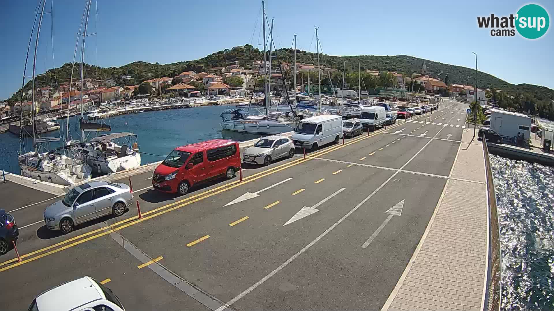 Dalmatia Tkon Ferry – webcams Croatia