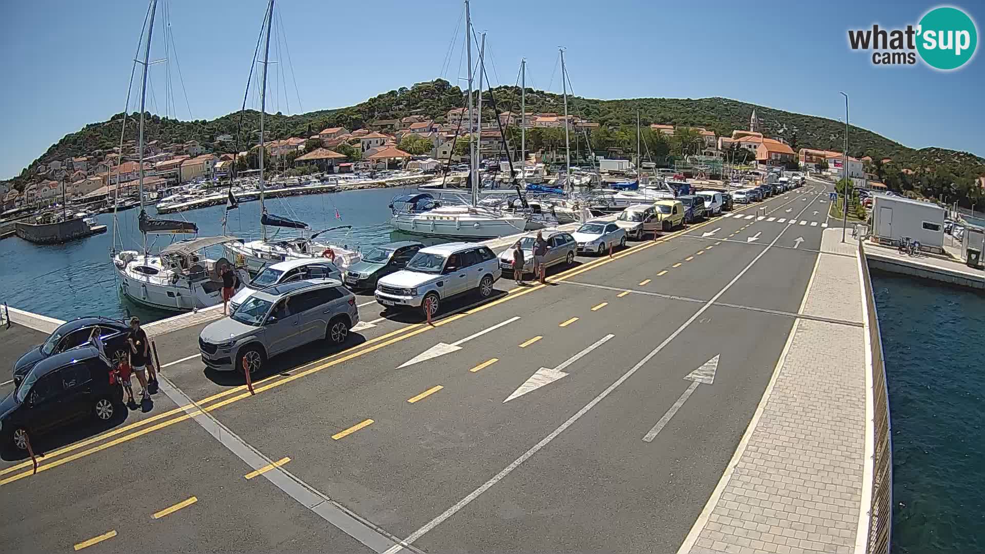 Dalmatia Tkon Ferry – webcams Croatia