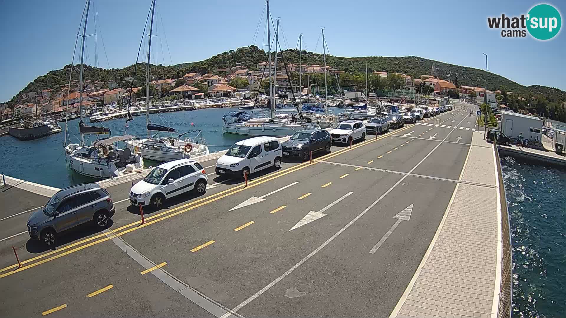 Dalmacija Trajekt Tkon – spletne kamere Hrvaška