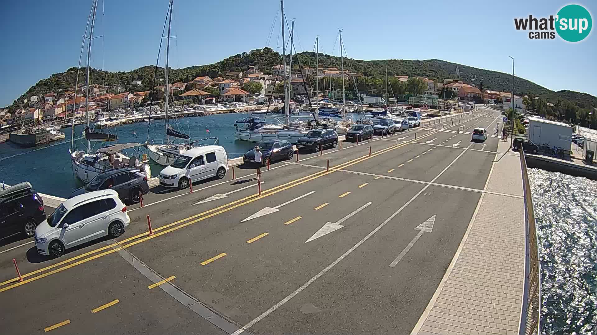 Dalmazia traghetto Tkon – webcam Croazia