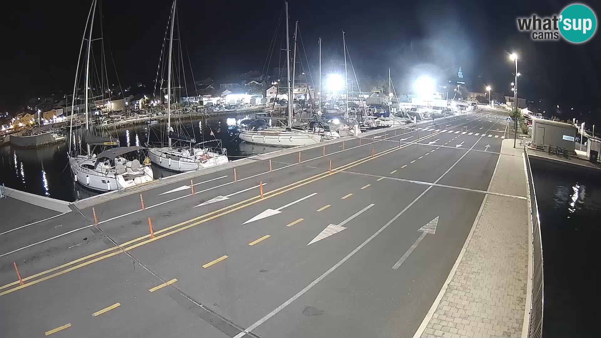 Dalmatia Tkon Ferry – webcams Croatia