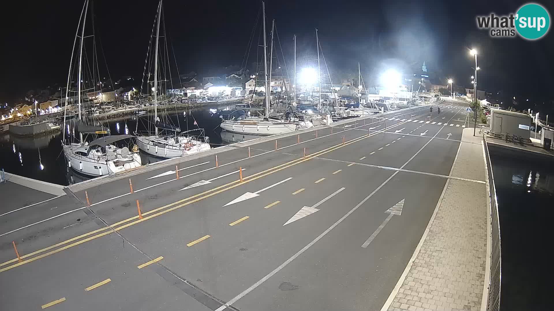 Dalmacia Tkon Transportar- webcams Croacia