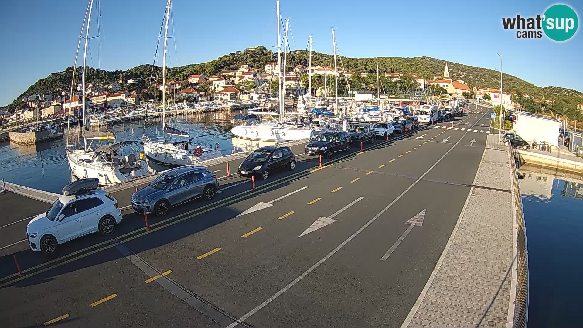 Dalmacija Trajekt Tkon – spletne kamere Hrvaška