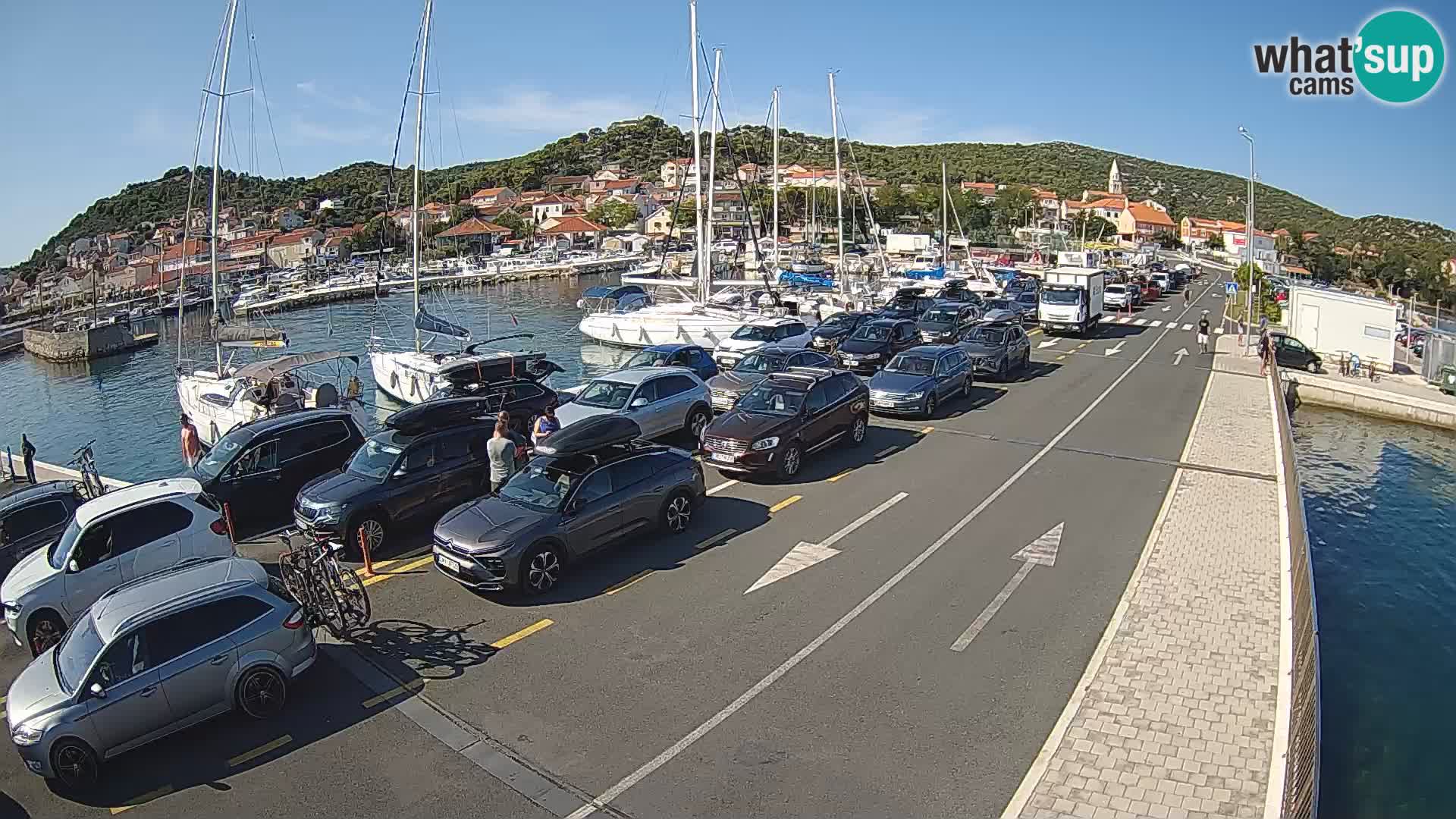 Dalmatia Tkon Ferry – webcams Croatia