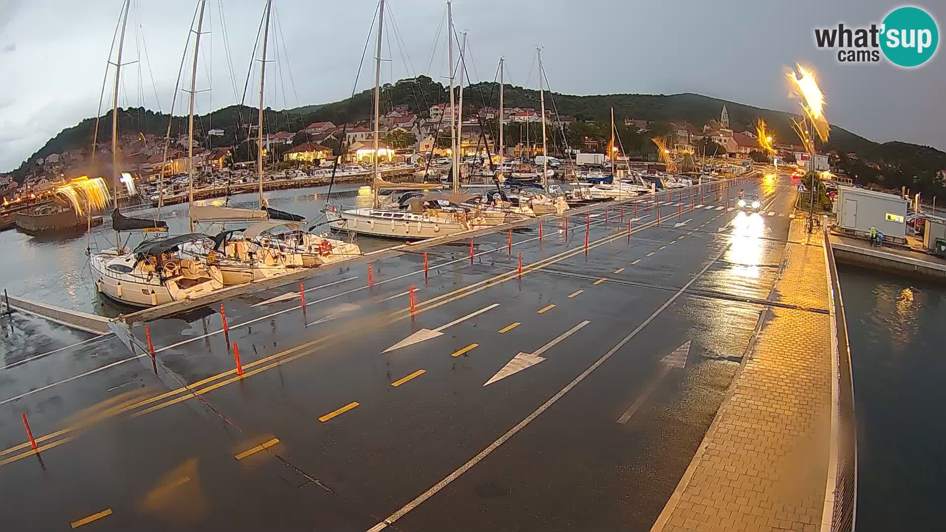 Dalmatia Tkon Ferry – webcams Croatia
