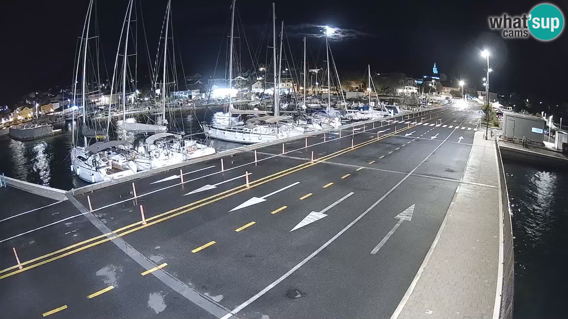 Dalmatia Tkon Ferry – webcams Croatia