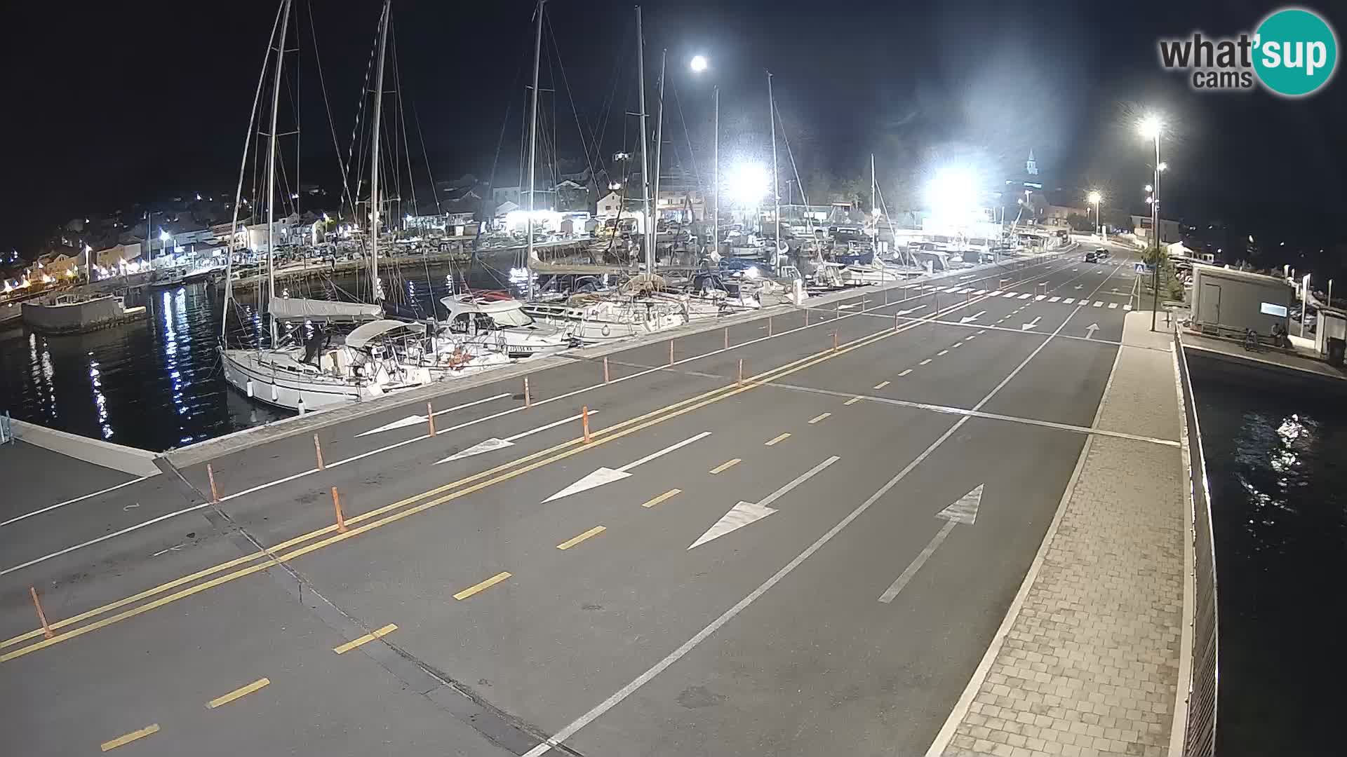 Dalmatia Tkon Ferry – webcams Croatia