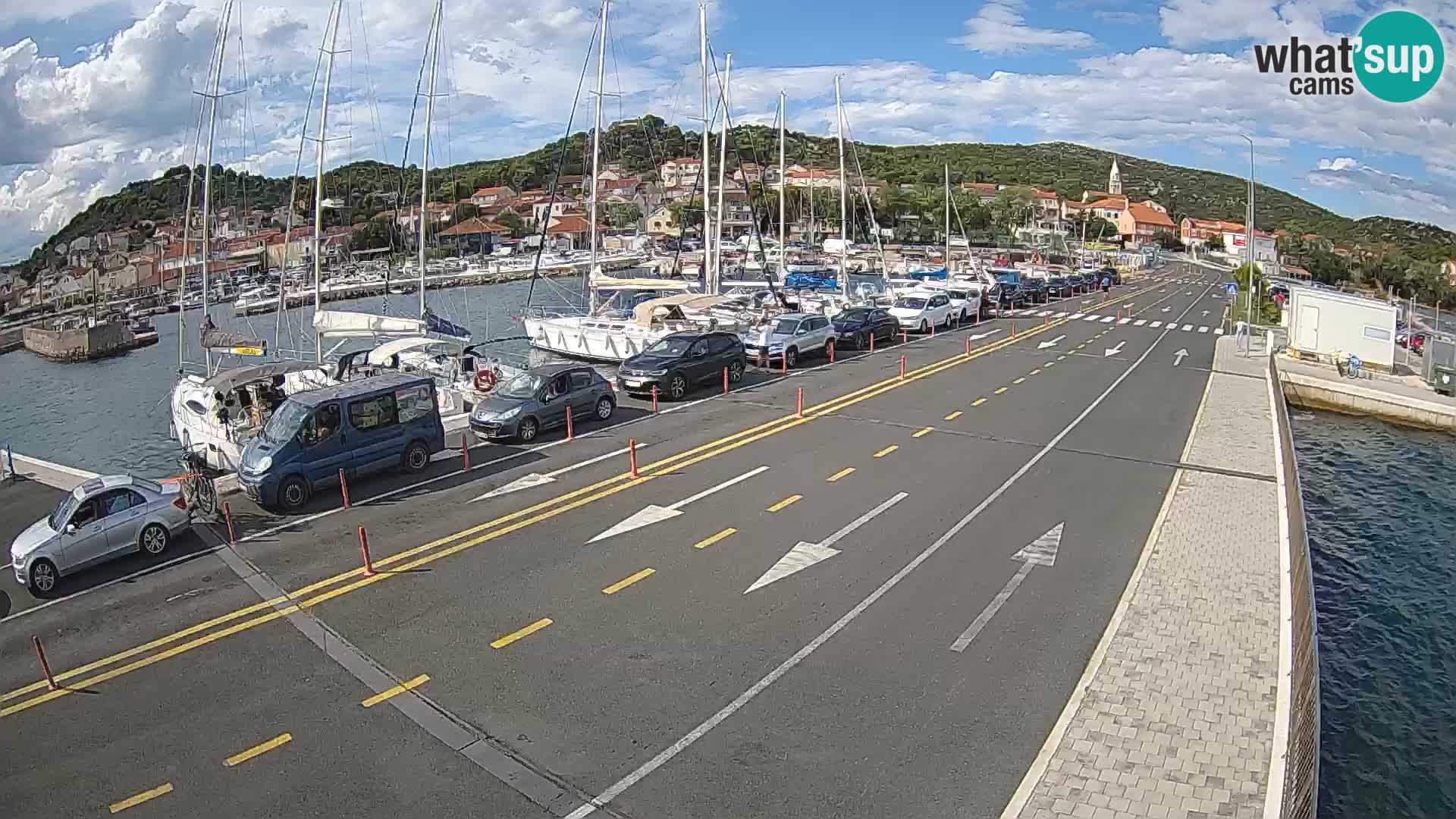 Dalmatia Tkon Ferry – webcams Croatia
