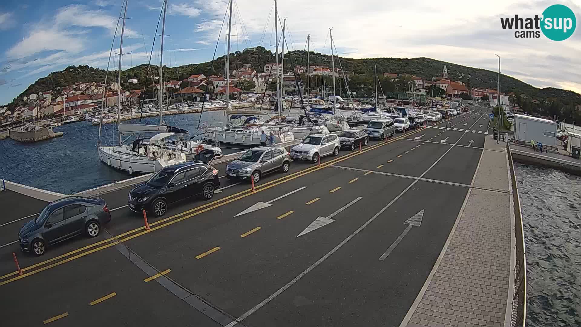 Dalmatia Tkon Ferry – webcams Croatia
