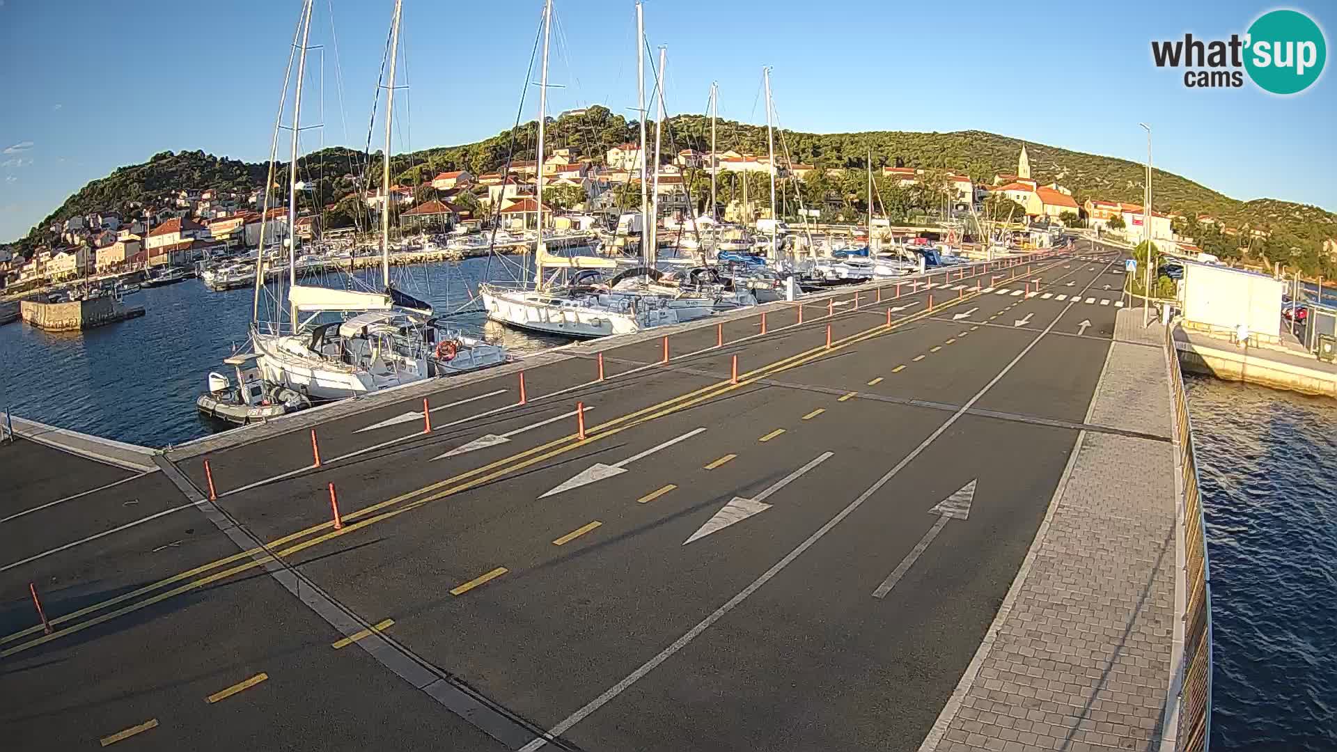 Dalmatien Tkon Fähre – Webcams Kroatien