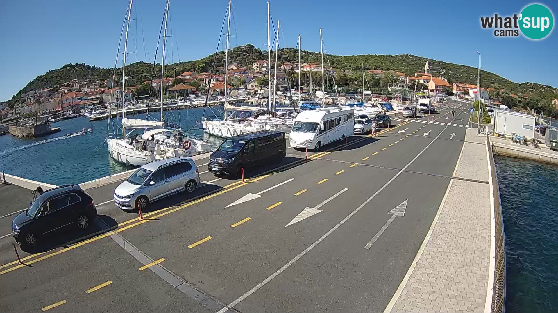 Dalmatia Tkon Ferry – webcams Croatia
