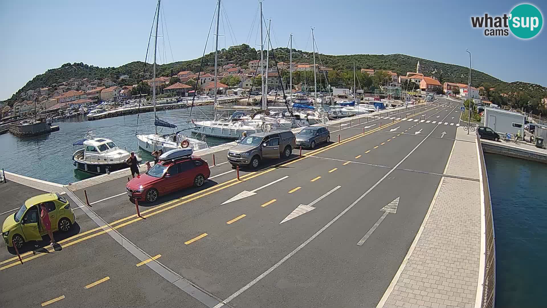 Dalmazia traghetto Tkon – webcam Croazia