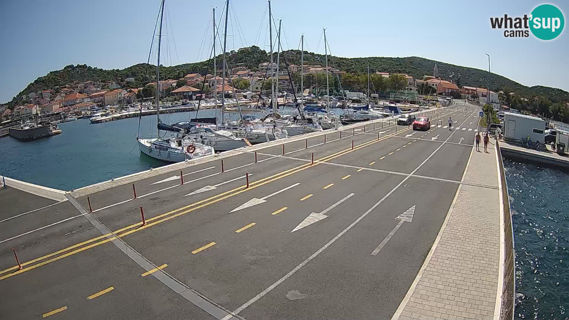 Trajekt Dalmacija Tkon – web kamere Hrvatska