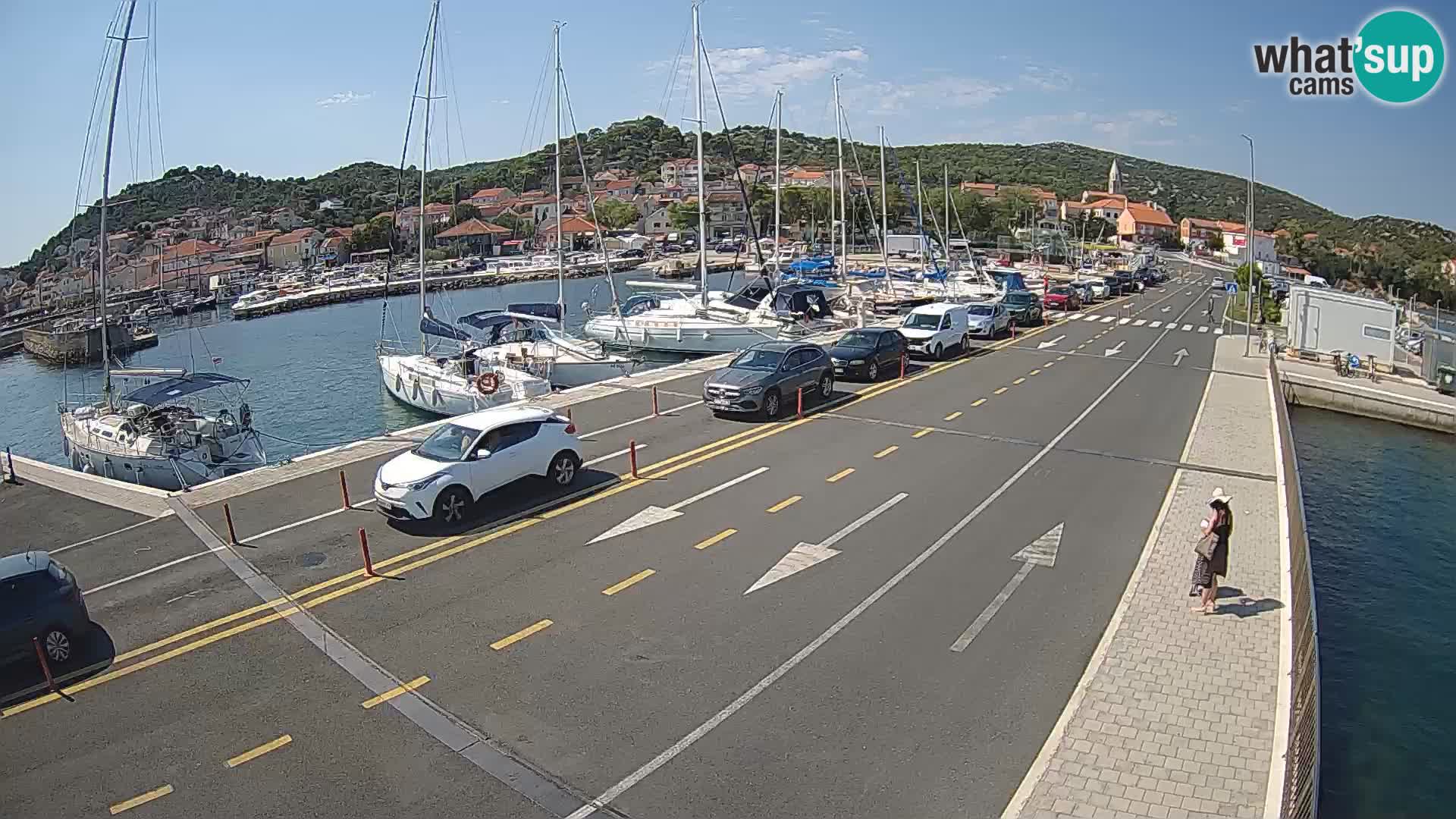 Dalmacija Trajekt Tkon – spletne kamere Hrvaška