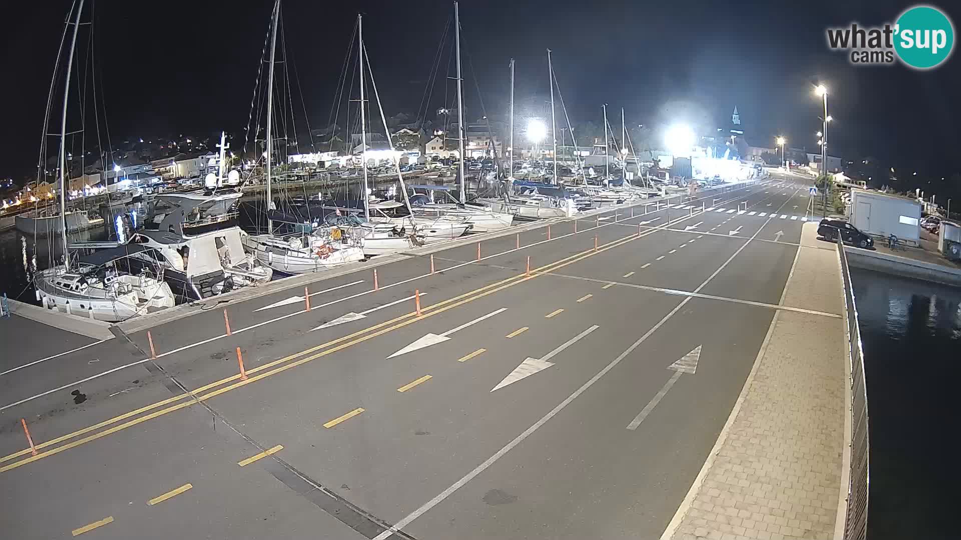 Dalmatien Tkon Fähre – Webcams Kroatien